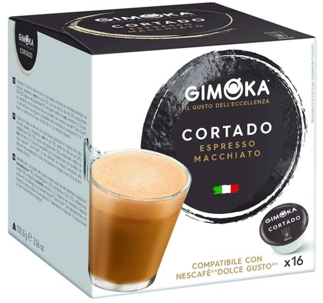 Купить Капсулы формата Dolce Gusto, Cortado, 16 капсул, Gimoka (арт ...