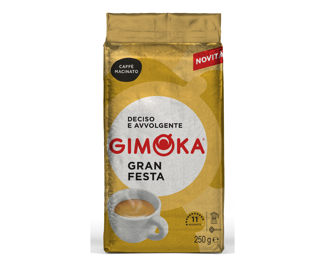 Купить Кофе молотый Гран Феста, 250 г, Gimoka (арт. CT1EHEGORO02501T) с ...