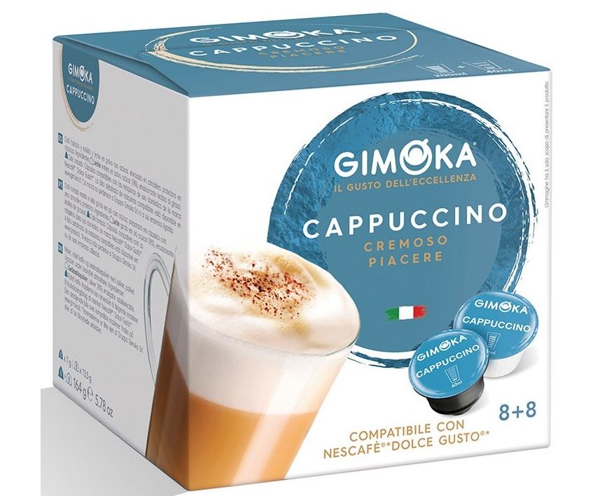 Купить Капсулы формата Dolce Gusto, Cappuccino, 16 капсул, Gimoka (арт ...